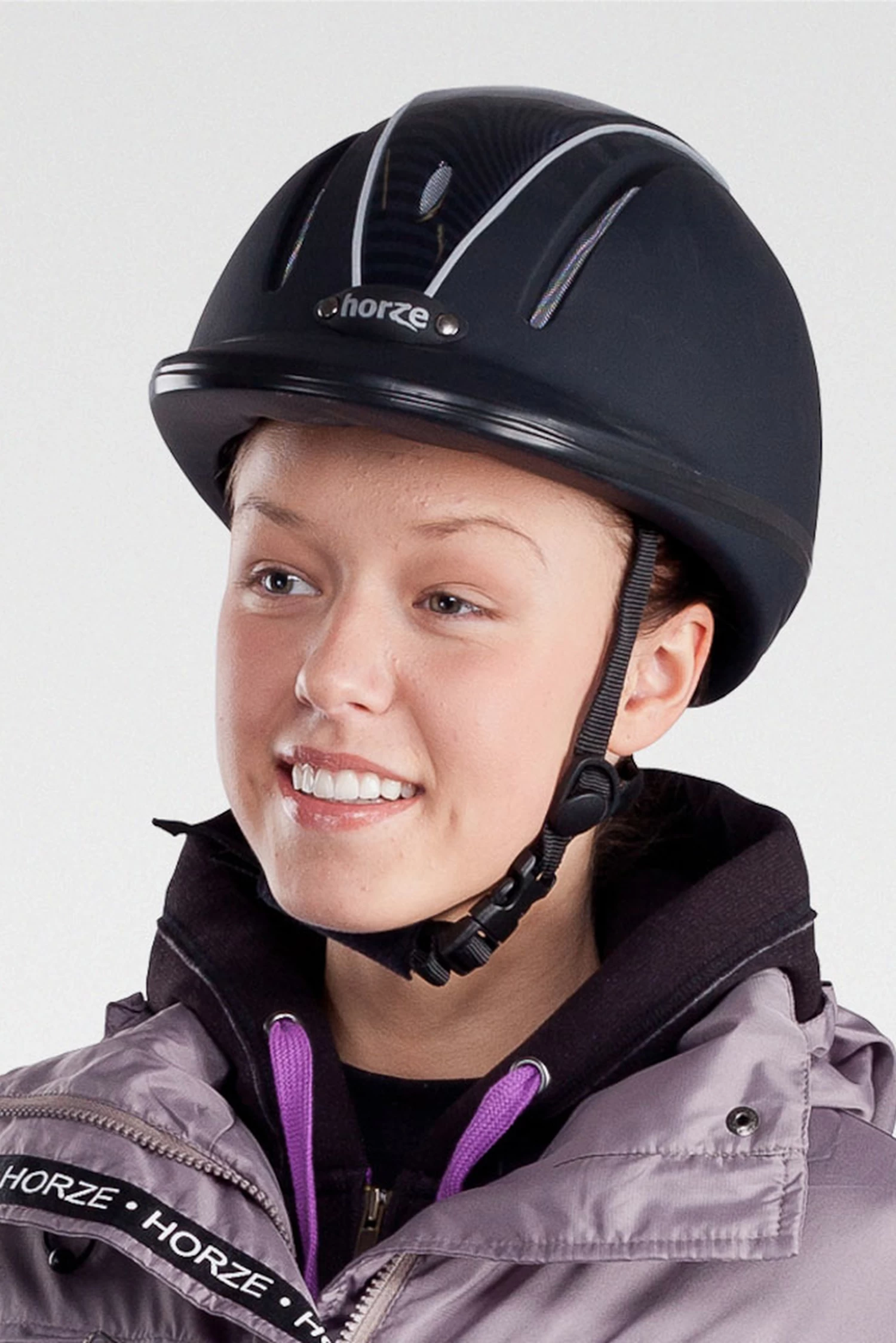 Horze Pacific Defenze Adjustable Riding Helmet 16 Horze Pacific Defenze Adjustable Riding Helmet - Image 16