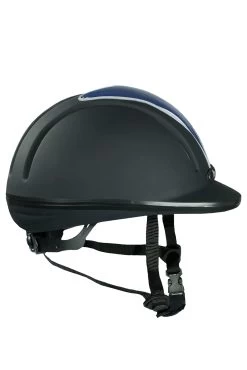 Horze Pacific Defenze Adjustable Riding Helmet 37 Horze Pacific Defenze Adjustable Riding Helmet -Equestrian Clothing Shop 30014 BL DB 02
