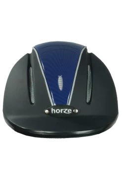Horze Pacific Defenze Adjustable Riding Helmet 38 Horze Pacific Defenze Adjustable Riding Helmet -Equestrian Clothing Shop 30014 BL DB 03