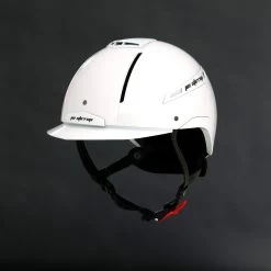 Jin Stirrup Icona Fiberglass Riding Helmet -Equestrian Clothing Shop 30051 WH 1
