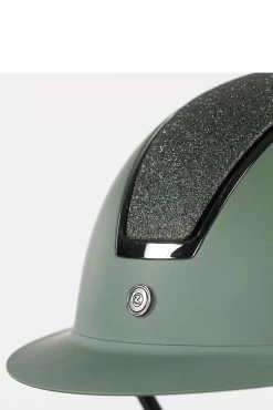 Horze Monarch Metallic Glitter Helmet -Equestrian Clothing Shop 30073 BKGR GR 04