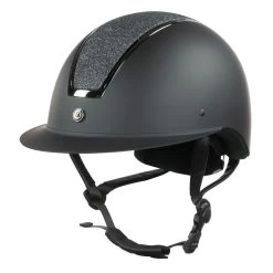 Horze Monarch Metallic Glitter Helmet -Equestrian Clothing Shop 30073 BL DG 1