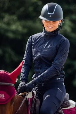 Horze Monarch Metallic Glitter Helmet -Equestrian Clothing Shop 30073 bl bl 05