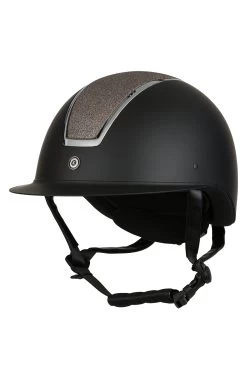 Horze Monarch Metallic Glitter Helmet -Equestrian Clothing Shop 30073 bl brz 01
