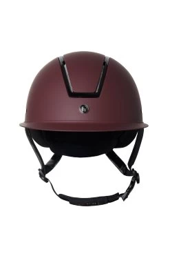 Horze Noir Riding Helmet With Shiny Frame & Sun Visor 34 Horze Noir Riding Helmet With Shiny Frame & Sun Visor -Equestrian Clothing Shop 30084 RMBU 2