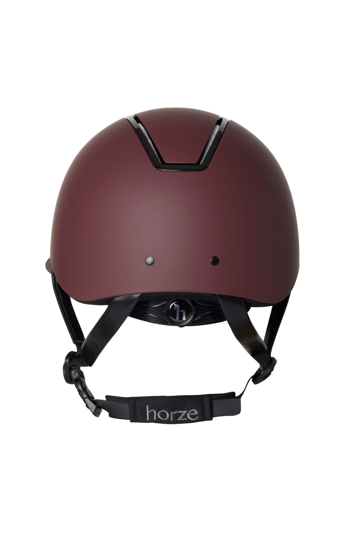 Horze Noir Riding Helmet With Shiny Frame & Sun Visor 17 Horze Noir Riding Helmet With Shiny Frame & Sun Visor - Image 17