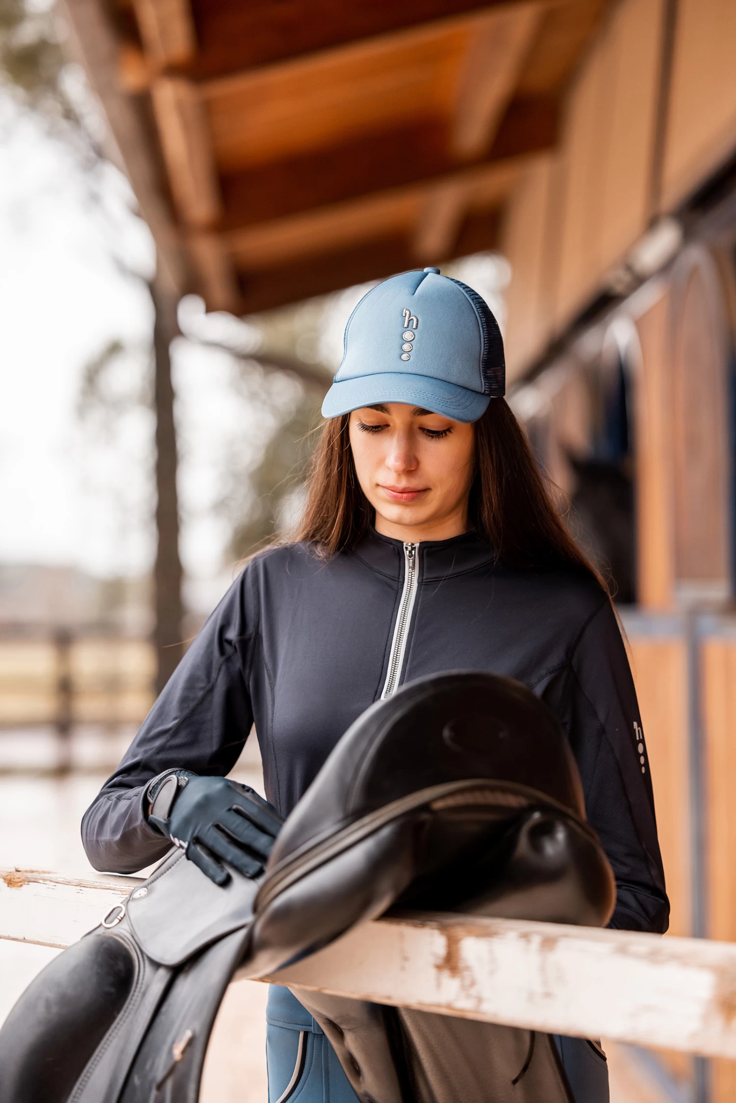 Horze Romy Unisex Mesh Cap 5 Horze Romy Unisex Mesh Cap - Image 5