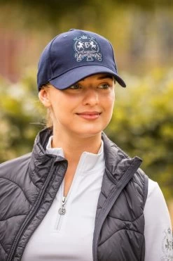 B Vertigo Logo Cap 8 B Vertigo Logo Cap -Equestrian Clothing Shop 30865 VDB 3