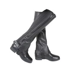 Mink Horse Half Chaps In Full Leather