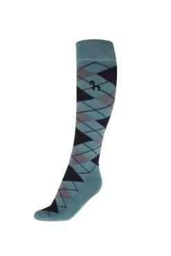Horze Alana Checked Winter Riding Socks -Equestrian Clothing Shop 31340 ALB VDB 1