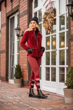 Horze Alana Checked Winter Riding Socks -Equestrian Clothing Shop 31340 MWRE VDB 2