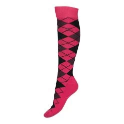 Horze Alana Checked Winter Riding Socks -Equestrian Clothing Shop 31340 VPI EDPU 1
