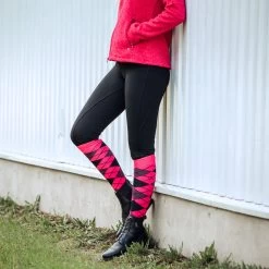 Horze Alana Checked Winter Riding Socks -Equestrian Clothing Shop 31340 VPI EDPU 2