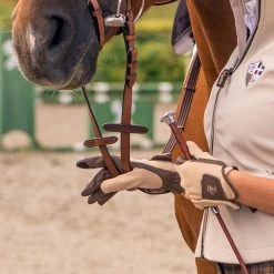 Horze Shona Touch-Screen Riding Gloves -Equestrian Clothing Shop 31408 DBR ALBR 3