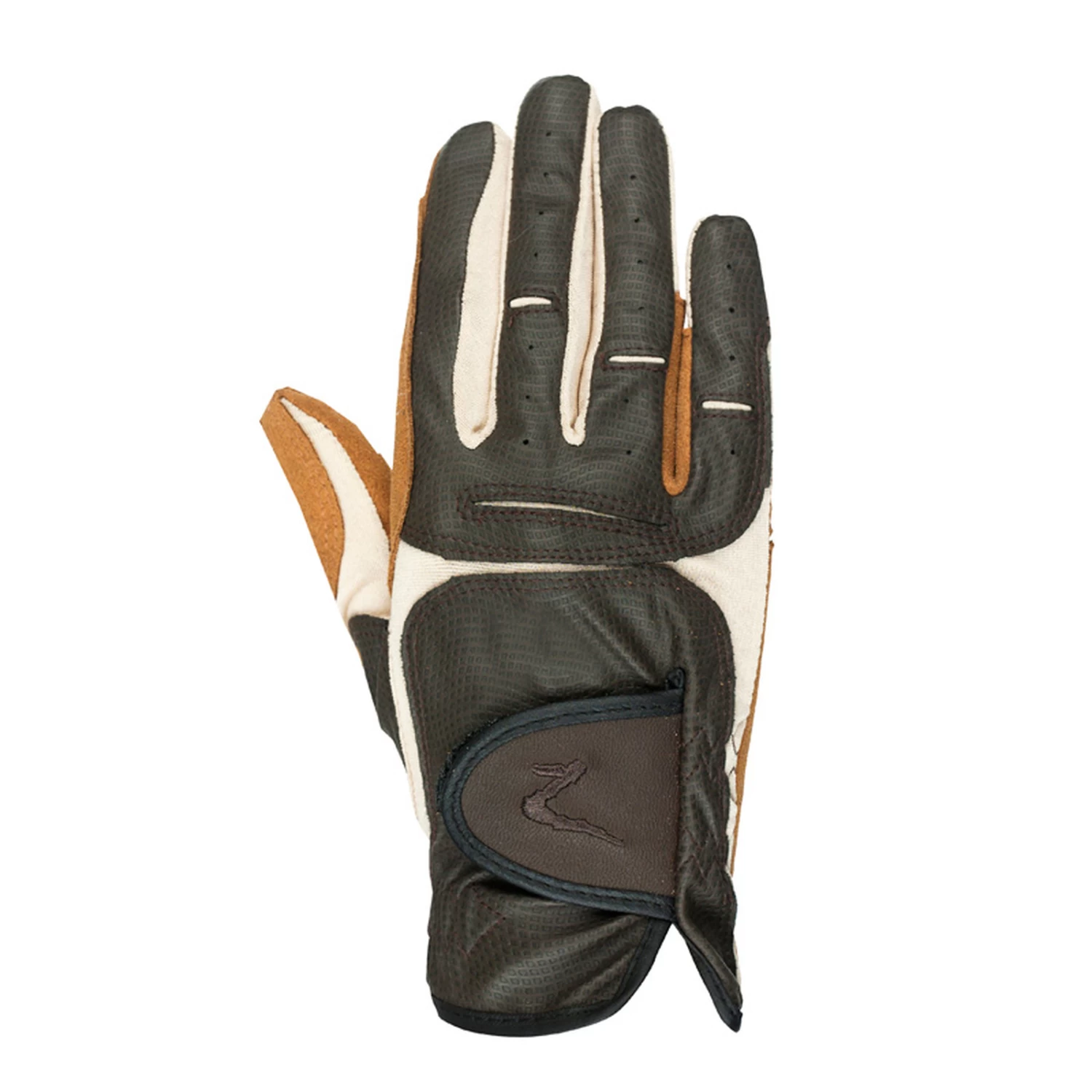 Horze Elisabeth Synthetic Leather Riding Gloves 6 Horze Elisabeth Synthetic Leather Riding Gloves - Image 6