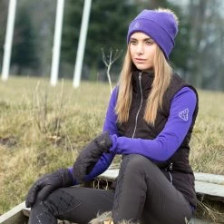 Horze Cora Lightweight Down Riding Gloves 7 Horze Cora Lightweight Down Riding Gloves -Equestrian Clothing Shop 31546 DBR 2