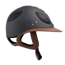 GPA Helmet First Lady Leather 2X -Equestrian Clothing Shop 315828 BL CHBR 2
