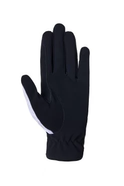 Horze Edina Women's Printed Riding Gloves 37 Horze Edina Women's Printed Riding Gloves -Equestrian Clothing Shop 31729 ohpu 03