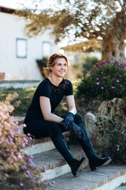 B Vertigo Women's Lace Riding Gloves -Equestrian Clothing Shop 31739 VDB 6