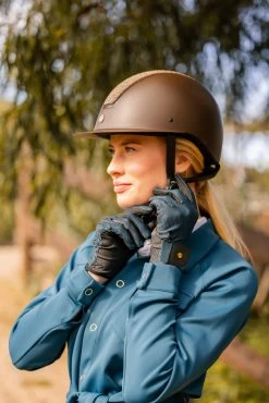 Horze Elenor Women's Mesh Riding Gloves -Equestrian Clothing Shop 31748 581 07