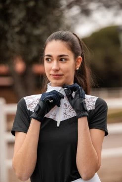 B Vertigo Carla Women's Mesh Summer Riding Gloves -Equestrian Clothing Shop 31760 590 07