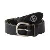 B Vertigo Braided Leather Belt