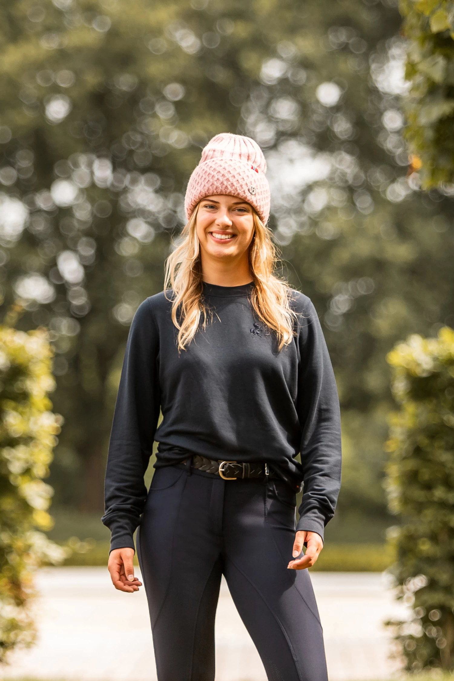 B Vertigo Braided Leather Belt 3 B Vertigo Braided Leather Belt - Image 3