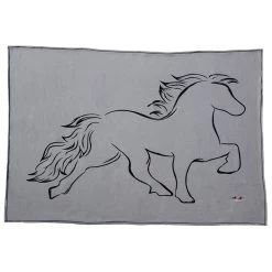Karlslund Fleece Blanket With Horse