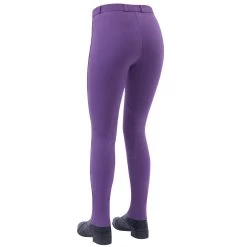 Dublin Supa-fit Zip Up Knee Patch Jodhpurs For Women -Equestrian Clothing Shop 323898 PU 1