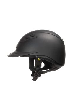 Back On Track EQ3 MIPS Lynx Smooth Top Riding Helmet -Equestrian Clothing Shop 326739 BL 03