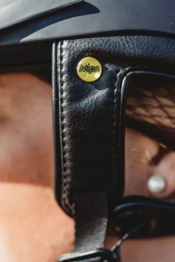 Back On Track EQ3 MIPS Lynx Smooth Top Riding Helmet -Equestrian Clothing Shop 326739 BL 06