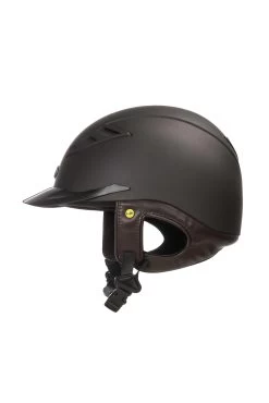 Back On Track EQ3 MIPS Lynx Smooth Top Riding Helmet -Equestrian Clothing Shop 326739 BR 03