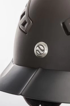 Back On Track EQ3 MIPS Lynx Smooth Top Riding Helmet -Equestrian Clothing Shop 326739 BR 04