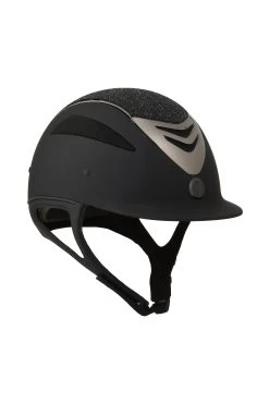 OneK Defender Pro Glitter Chrome Riding Helmet