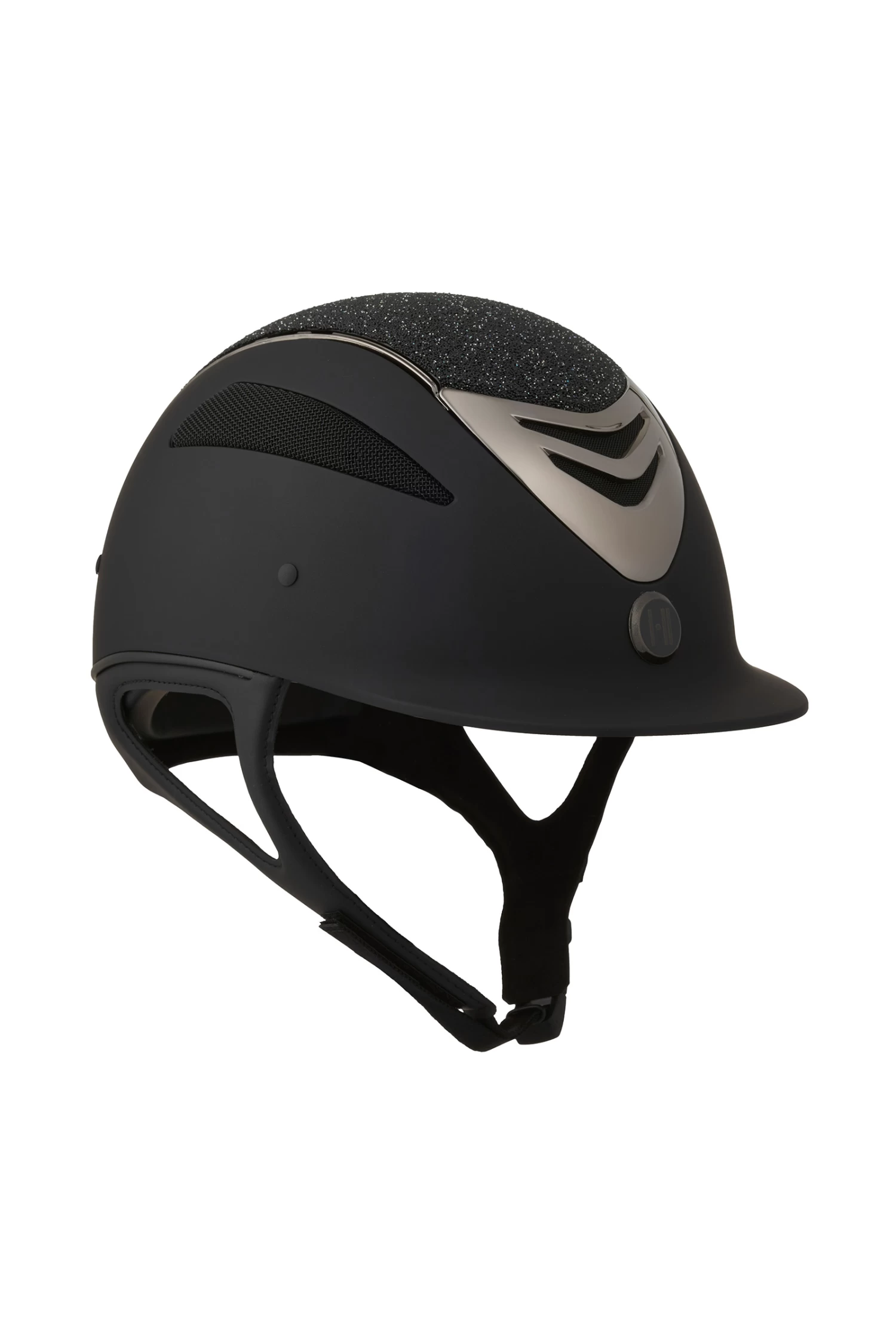 OneK Defender Pro Glitter Chrome Riding Helmet 1 OneK Defender Pro Glitter Chrome Riding Helmet