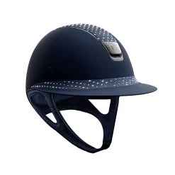 Samshield Miss Shield Shadowmatt Regular, Sparkling Helmet, Black Chrome Visor (without Liner)