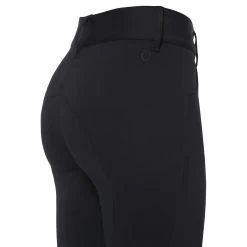Cavalleria Toscana American Knee Grip Breeches For Women With Perforated Logo Tape 15 Cavalleria Toscana American Knee Grip Breeches For Women With Perforated Logo Tape -Equestrian Clothing Shop 331276 BL 4