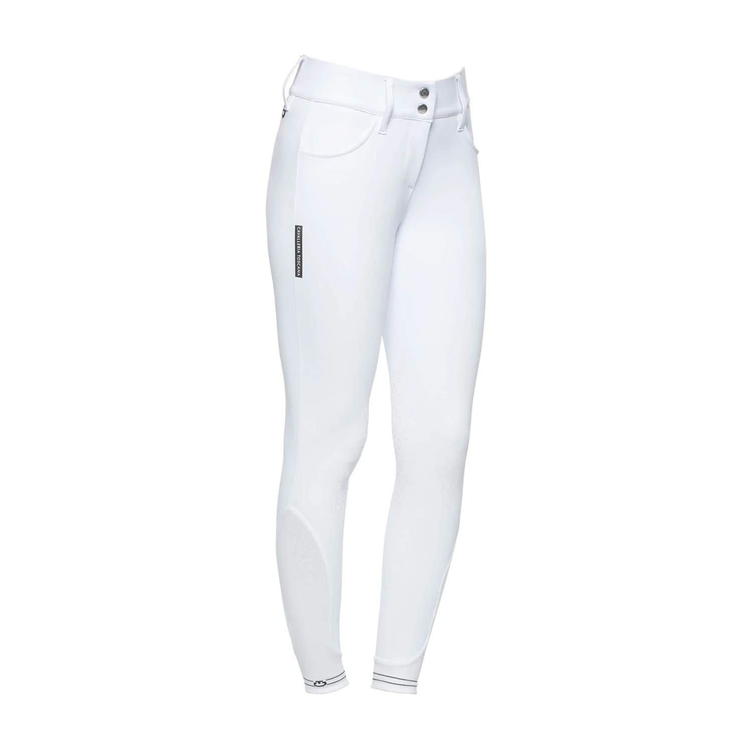 Cavalleria Toscana American Knee Grip Breeches For Women With Perforated Logo Tape 11 Cavalleria Toscana American Knee Grip Breeches For Women With Perforated Logo Tape - Image 11