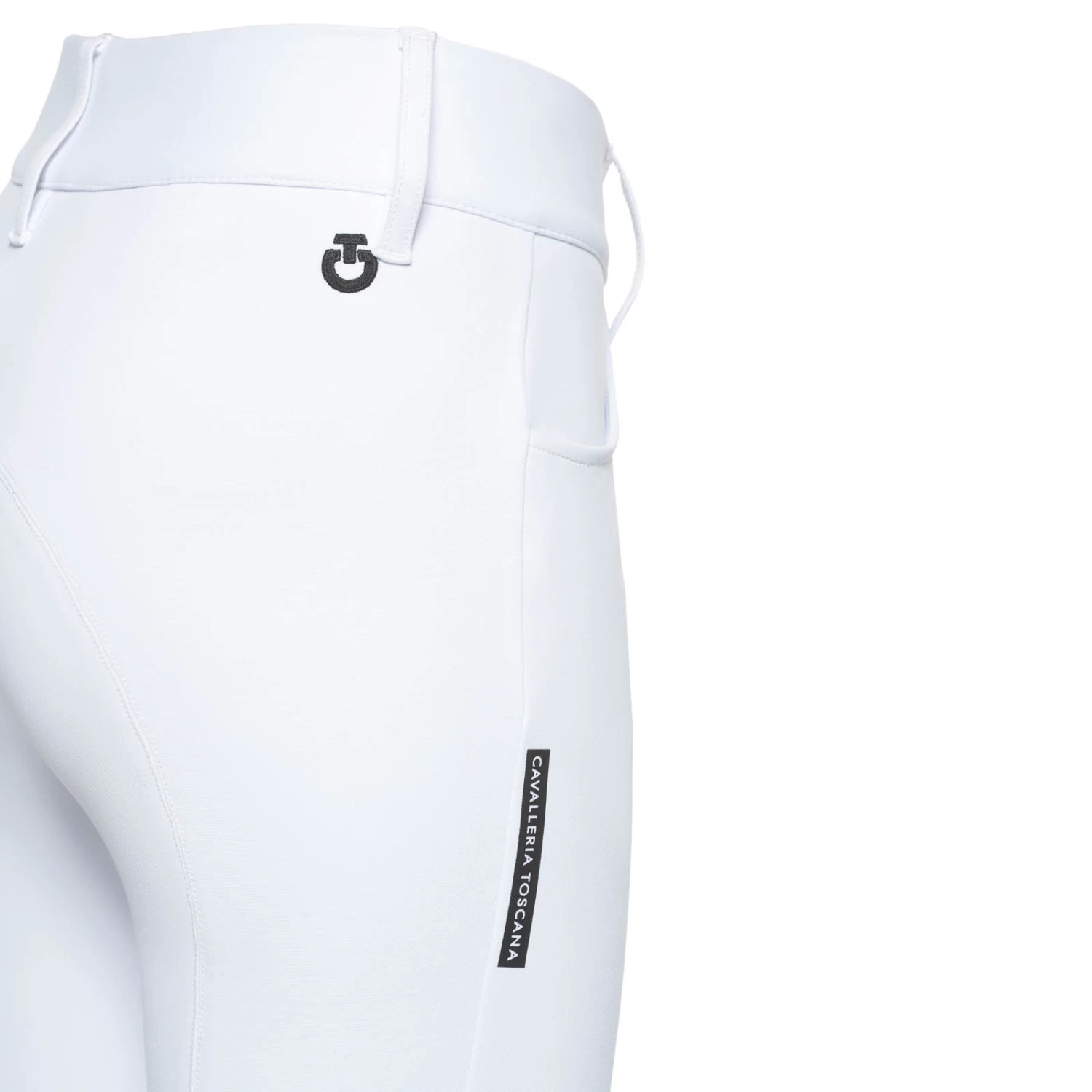 Cavalleria Toscana American Knee Grip Breeches For Women With Perforated Logo Tape 12 Cavalleria Toscana American Knee Grip Breeches For Women With Perforated Logo Tape - Image 12