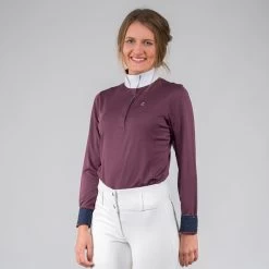 Horze Blaire Women's Long-Sleeved Functional Show Shirt 25 Horze Blaire Women's Long-Sleeved Functional Show Shirt -Equestrian Clothing Shop 33209 EDPU 1