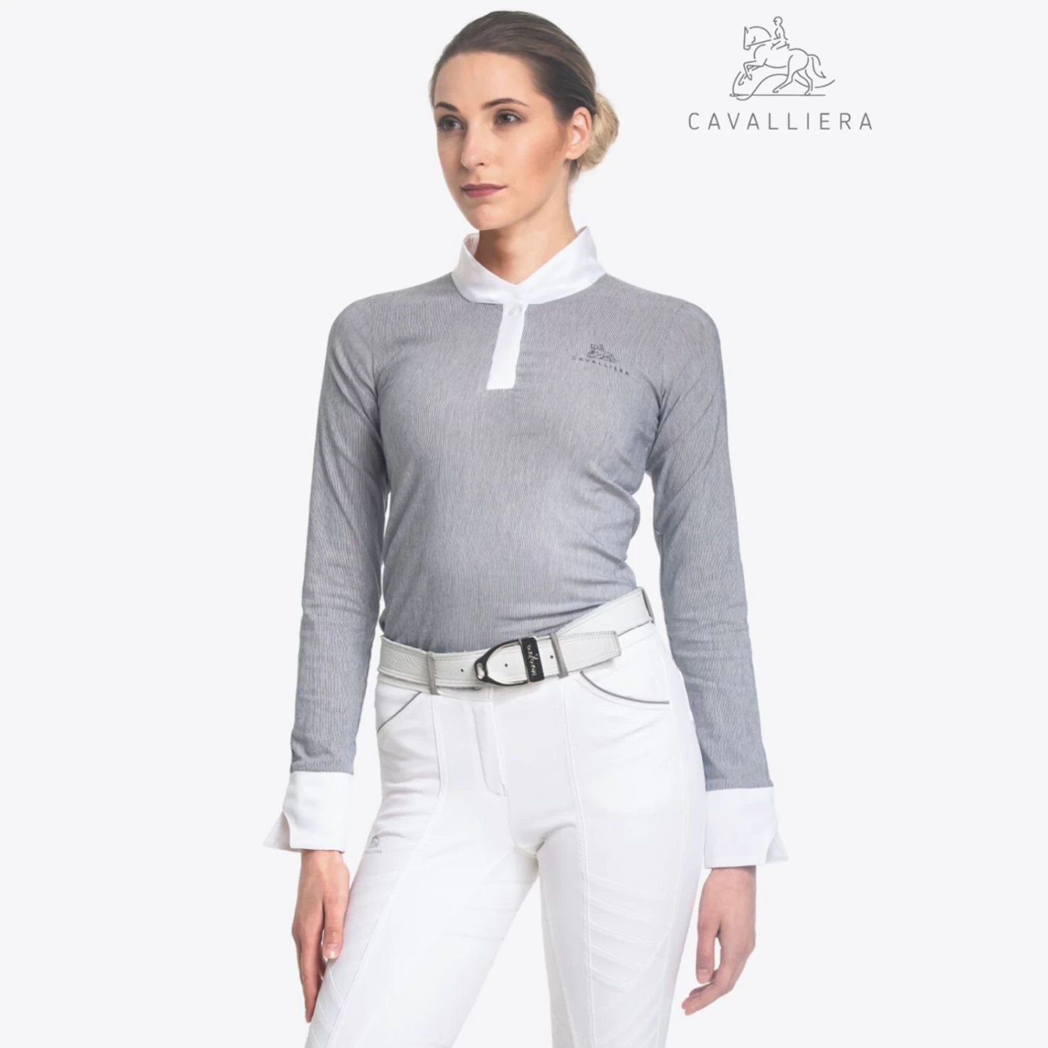 Cavalliera Universe Long Sleeve Riding Show Shirt 1 Cavalliera Universe Long Sleeve Riding Show Shirt