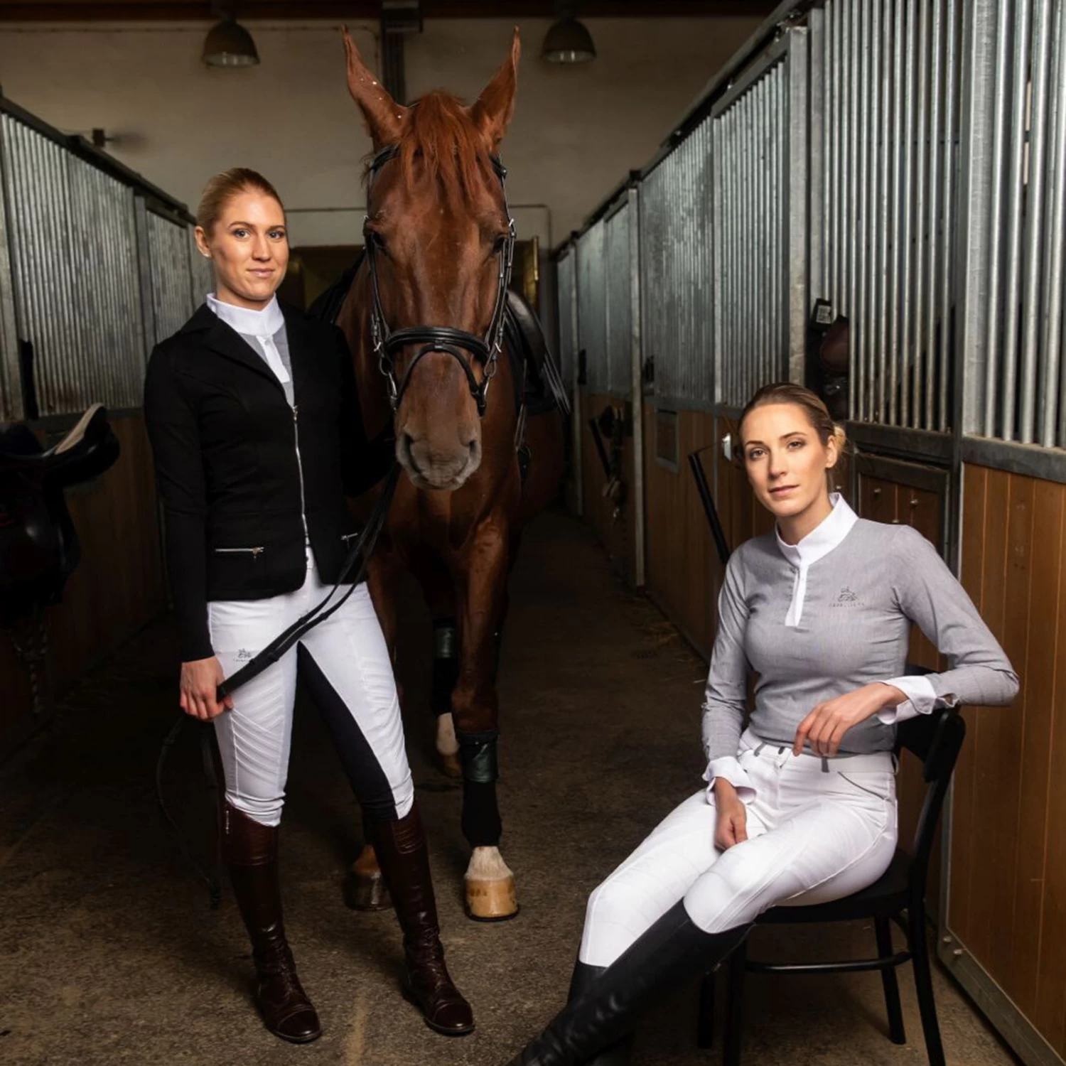 Cavalliera Universe Long Sleeve Riding Show Shirt 3 Cavalliera Universe Long Sleeve Riding Show Shirt - Image 3