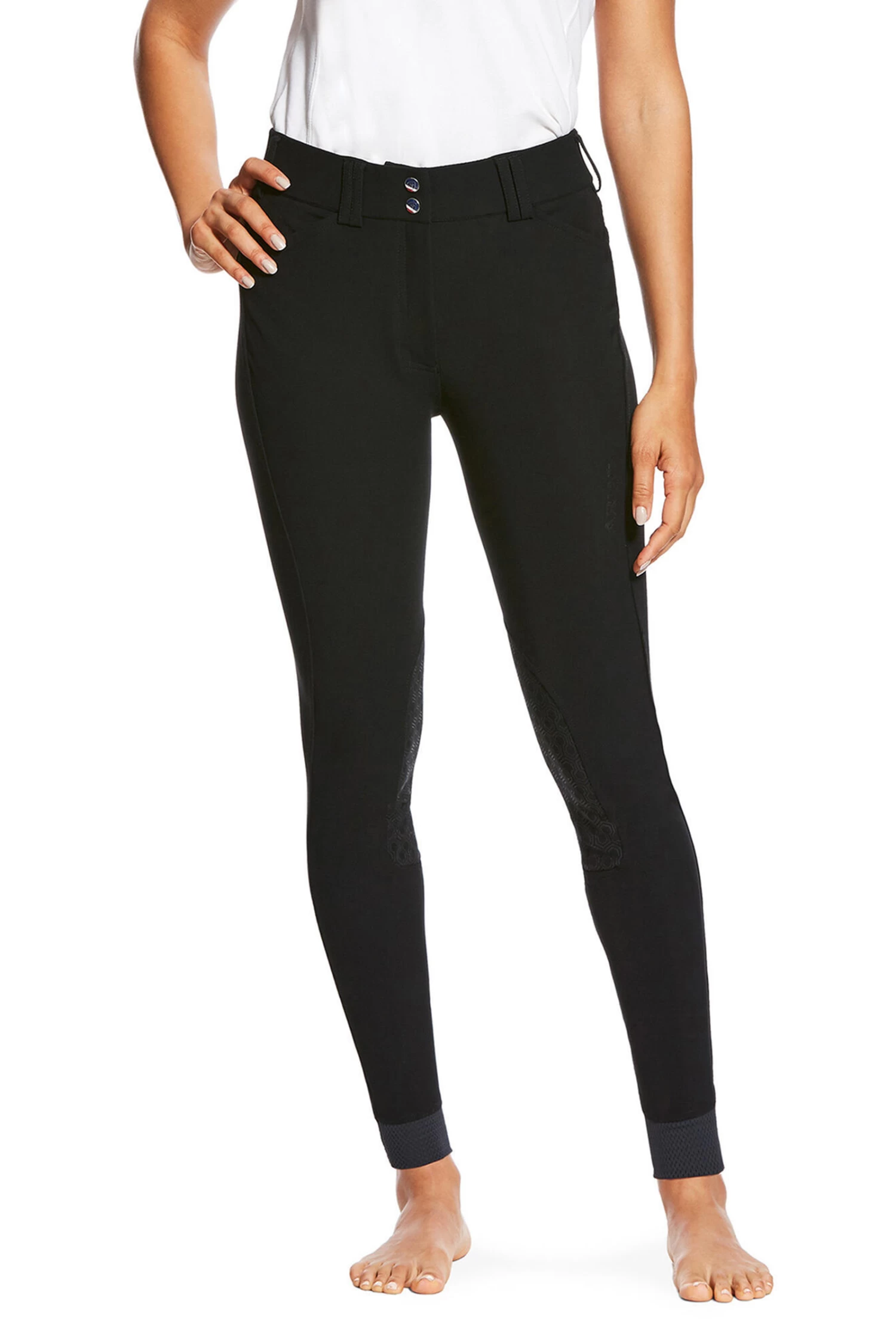 Ariat Tri Factor Grip Knee Patch For Women 2 Ariat Tri Factor Grip Knee Patch For Women - Image 2