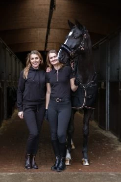 Horze PU Leather Belt With Rose Gold Details 13 Horze PU Leather Belt With Rose Gold Details -Equestrian Clothing Shop 33394 bl 03