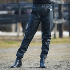 Horze Billie Women's Rain Pants 9 Horze Billie Women's Rain Pants -Equestrian Clothing Shop 33436 BL 3