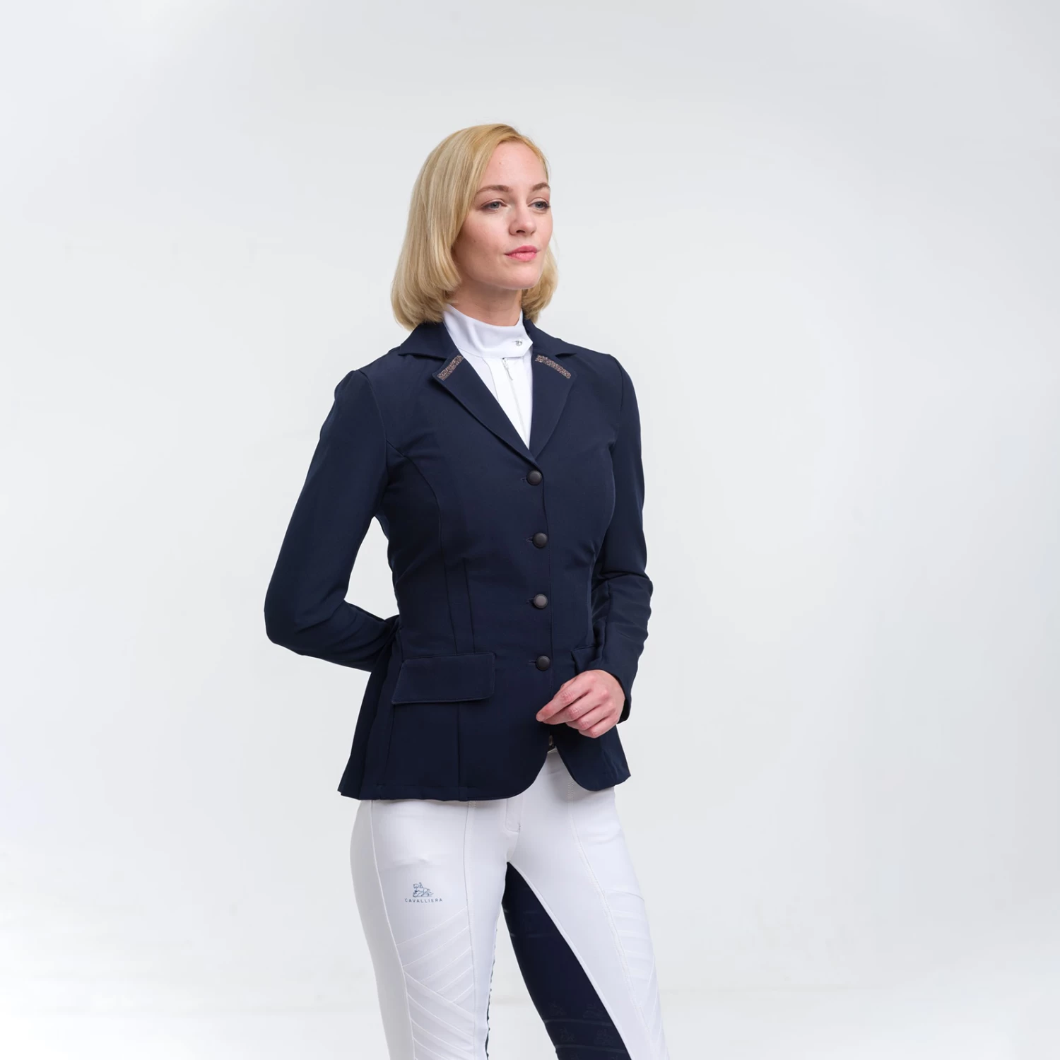 Cavalliera Rose Gold Purity Show Jacket 4 Cavalliera Rose Gold Purity Show Jacket - Image 4