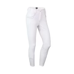 Harcour Sultane Breeches With Knee Patches For Women 13 Harcour Sultane Breeches With Knee Patches For Women -Equestrian Clothing Shop 334582 WH 2