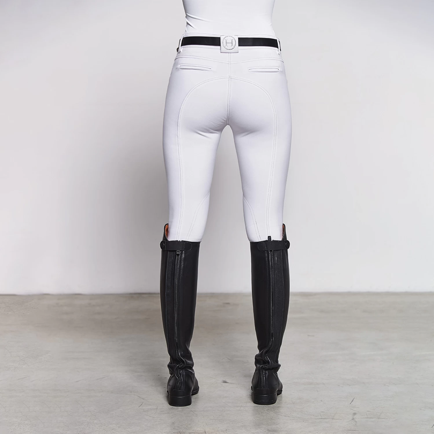 Harcour Sultane Breeches With Knee Patches For Women 8 Harcour Sultane Breeches With Knee Patches For Women - Image 8