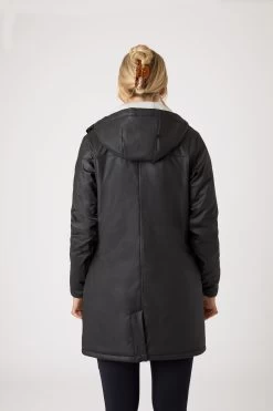 Horze Billie Women's PU Rain Riding Jacket With Fleece -Equestrian Clothing Shop 33501 BL 4