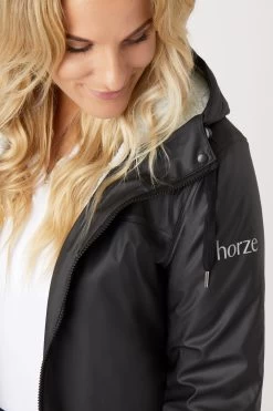 Horze Billie Women's PU Rain Riding Jacket With Fleece -Equestrian Clothing Shop 33501 BL 5